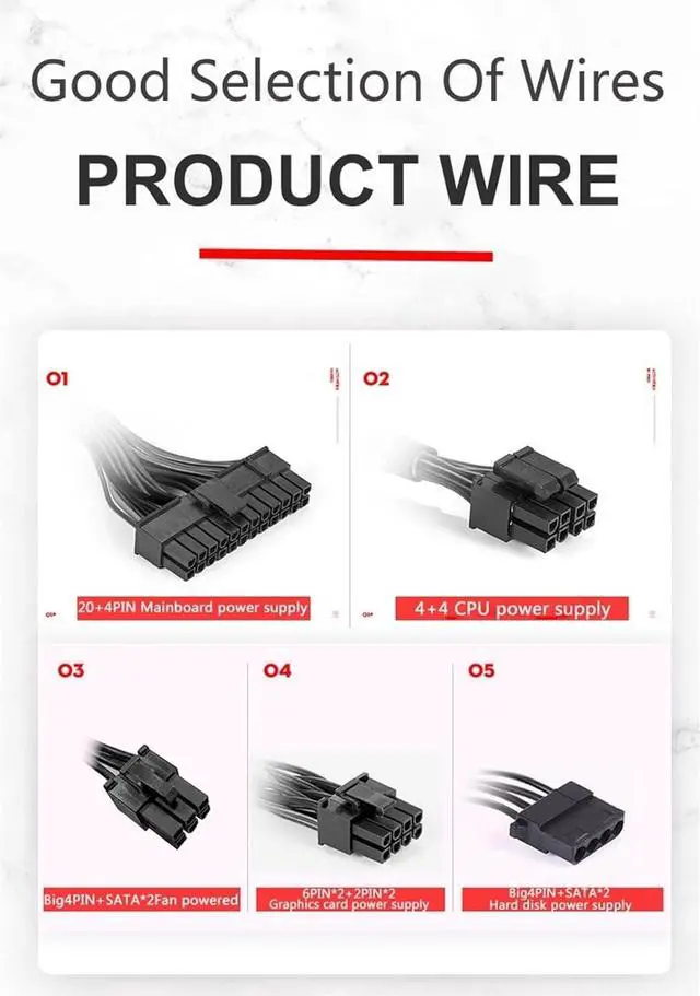 Alt view image 7 of 7 - 220V Sahara Gaming PC Power Supply Rated 700W Max 900W Mining PSU 24PIN ATX Module Bitcoin Miner ETH Coin Mining