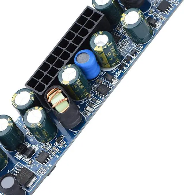 Alt view image 4 of 7 - DC 12V PC Power Supply, 120W PSU Computer Power Supply Module with 24Pin ATXDC Input Cable for HTPC POS Digital Set-Top Boxes ITX Case Network Servers, Etc