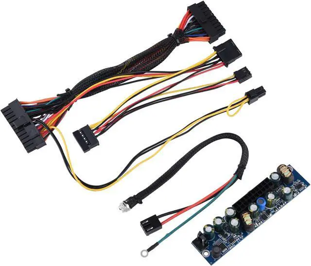 Alt view image 6 of 7 - DC 12V PC Power Supply, 120W PSU Computer Power Supply Module with 24Pin ATXDC Input Cable for HTPC POS Digital Set-Top Boxes ITX Case Network Servers, Etc