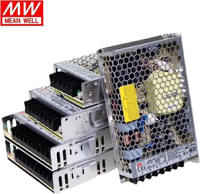 Alt view image 2 of 7 - Mean Well MW 150W Single Output Switching Power Supply Input Industrial with Enclosed Power,12V/12.5A, 15V/10A, 24V/6.5A, 36V/4.3A, 48V/3.3A, (LRS-150-48 (48V/3.3A/158.4W/Output Supply))