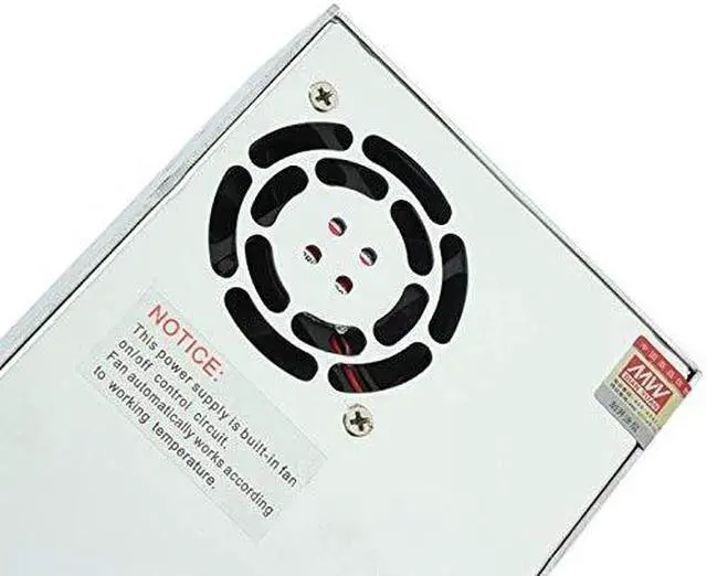 Alt view image 5 of 7 - 24V 350W Power Supply Universal Switching Power Converter Adapter 110V/220V AC to DC for CCTV, Radio, Computer Project, LED Strip Lights, 3D Printer, Security System, LCD Monitor (S-350-24)