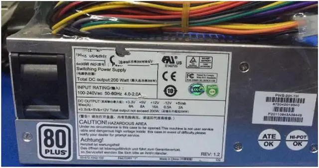 Main image of 1U Power Supply for SUPERMICR Ultra Micro PWS-201-1H SP262-1S SP261-1S SP202-1