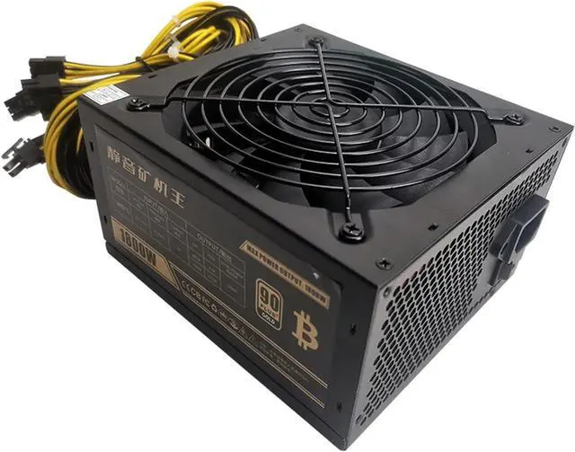 Main image of 1800W 2000W Bitcoin Mining PSU PC Power Supply Computer Mining Rig 8 GPU ATX Ethereum Coin 12v 6pin Power Supply