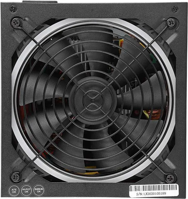 Alt view image 3 of 7 - Power Supply Module, Low Energy Consumption Durable 600W Computer Power Supply, Strong for Computer Desktop (US Plug 100240V)