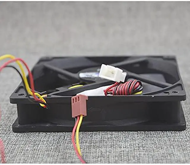 Alt view image 4 of 6 - A12025-12CB-3BN-F1 for Cooler Master Ultra-Quiet 12cm 12025 12V 0.16A 3Line Main Machine Power Supply Exhaust Chassis Fan
