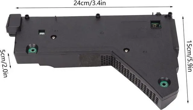 Alt view image 4 of 7 - for PS5 Power Supply, ADP 400DR Replacement Internal Power Supply 100 127V 200 240V,with Power Cord(US)