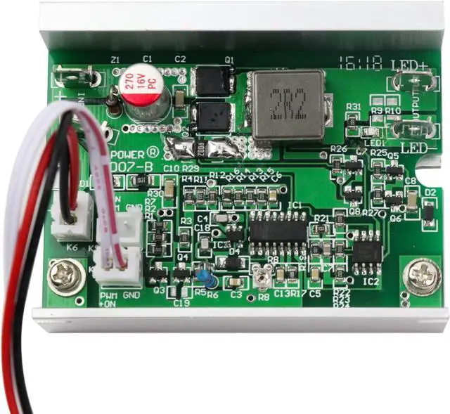 Alt view image 5 of 7 - BestParts Current Drive Power Supply Board with PWM Dimmer Module for CST-90 CBT-90 LED White Color 6500k