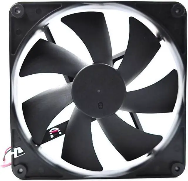 Alt view image 4 of 4 - DC12V 0.70A D14SH-12 14025 14cm 2-Wire Chassis Power Supply Cooling Fan
