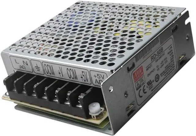 Alt view image 2 of 6 - MW Mean Well Enclosed Type RD-50A/B Non-PFC RD Series 50W Dual Output Switching Power Supply Multiple Output Voltages (RD-50B)