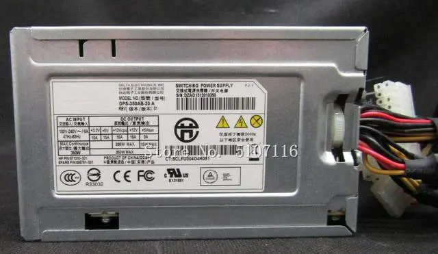Alt view image 2 of 4 - ATX Server Power Supply Ml310e G8 350W for DPS-350AB-20 A 671310-001 686761-001
