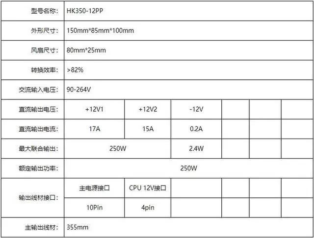 Alt view image 4 of 4 - HK350-12PP for Desktop PC Power Supply PS3 Series FSP250-30AGBAA PCE026 for Desktop PC Power Supply