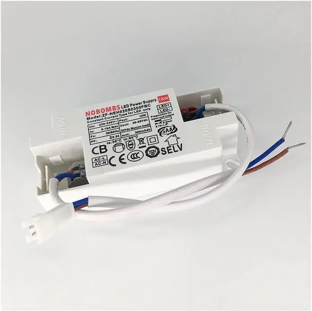 Alt view image 3 of 4 - Power Supply 8-12 String LED External Drive Power Supply 8-12W Flicker-Free Isolated Flat Panel Light Drive Power Supply