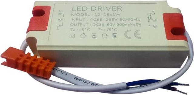Main image of Two-Color dimming Intelligent External Drive Power Supply 3W to 36W Two-Color External Power Supply Isolated Two-Color Power Supply (Size : 12-18W)