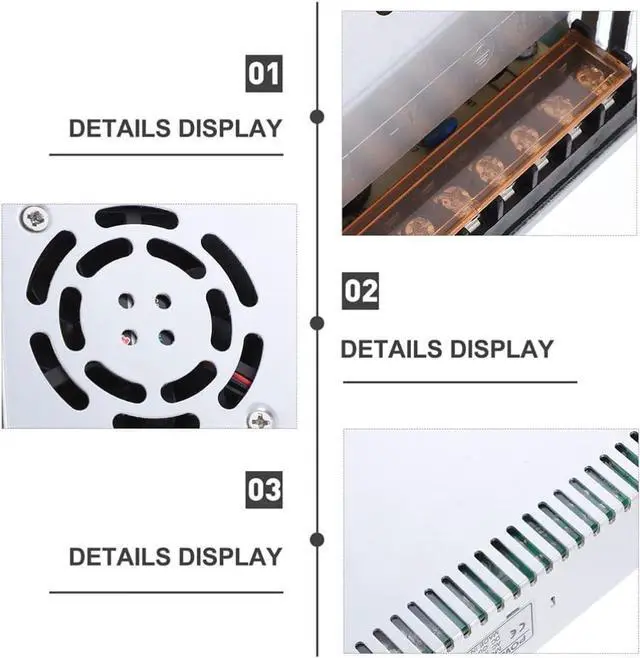 Alt view image 6 of 7 - Angoily Dc Power Supply Dc Power Supply Power Supply Adapter Universal Regulated Switching Converter for Strip Light Computer Project Radio Adjustable Power Supply Adjustable Power Supply