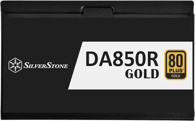 Alt view image 3 of 7 - SilverStone Technology DA850R Gold 850W 80 Plus Gold ATX 3.0 & PCIe 5.0 Modular Power Supply, SST-DA850R-GM