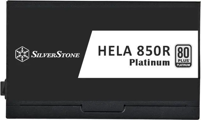 Alt view image 3 of 7 - SilverStone Technology HELA 850R Platinum 80 Plus Platinum 850W ATX 3.1 Power Supply, SST-HA850R-PMA