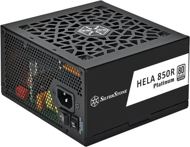 Alt view image 7 of 7 - SilverStone Technology HELA 850R Platinum 80 Plus Platinum 850W ATX 3.1 Power Supply, SST-HA850R-PMA