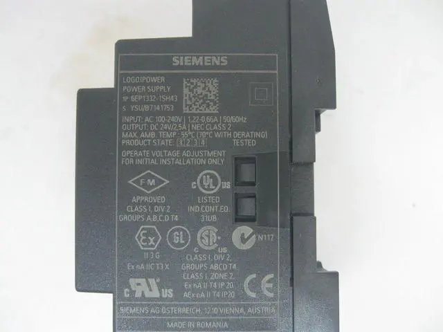 Alt view image 4 of 4 - Siemens 6EP1332-1SH43 LOGOPOWER Power Supply 6EP13321SH43