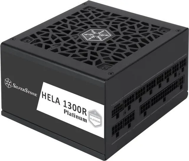 Main image of SilverStone Technology HELA 1300R Platinum ATX 3.0 / PCIe Gen 5 1300W Fully Modular Power Supply with Compact Dimensions, SST-HA1300R-PM