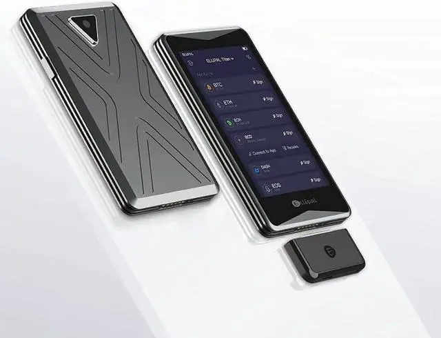 Main image of BitcoinMerch.com - ELLIPAL Titan 2.0 Cold Wallet - Air-gapped Internet Isolated Anti-Tamper Grey
