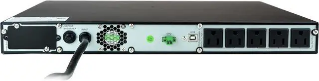Alt view image 4 of 6 - Liebert PSI5 UPS - 1000VA 900W 120V 1U, Line Interactive AVR Rack Mount Sine Wave UPS, 0.9 Power Factor Uninterruptible Power Supply(Battery Backup) with Surge Protection (PSI5-1000RM1201U)