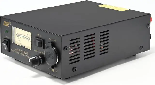 Alt view image 3 of 7 - 13.8V 30A Bench Power Supply, Analog DC Power Supply with Cigarette Plug, Ham Radio Regulated Switching Power Supply, Noise Offset Control
