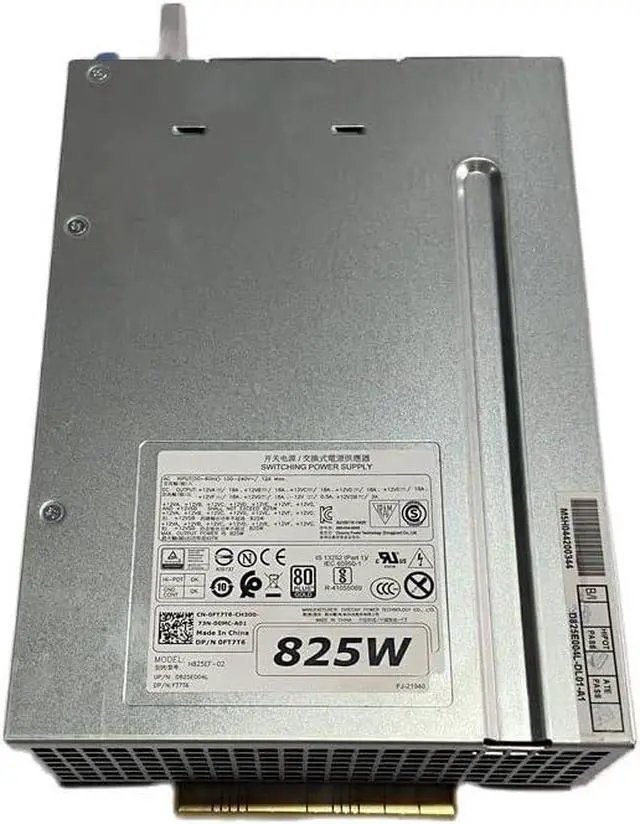 Main image of Original H825EF-02 825w PSU Server Power Supply for DELL T7910 T5810 T7810 W1FJK FT7T6