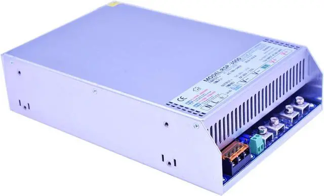 Alt view image 3 of 7 - RSP-3000 Switching Power Supply with Active PFC Function Power 3000W 0~48V 24V 150V 300V 500V 110-240VAC to DC Power Supply for Industrial quipment (DC 24V, AC100V~145V2500W), 2500W~3000W