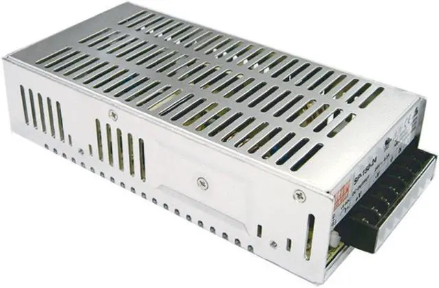 Main image of Mean Well SP-150-27 Power Supply, Single Output, 27 Volt, 5.6 Amp, 151.2 Watt, 7.8" L x 3.9" W x 2.0" H, Silver