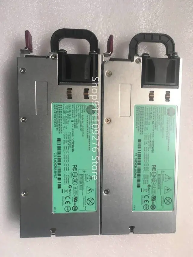 Alt view image 3 of 5 - 1200W Server Power Supply for DL580 G7 980G7 HSTNS-PL11 490594-001 498152-001 for mining power supply