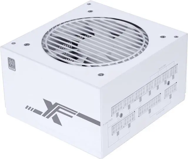 Alt view image 6 of 7 - SAMA 750W Full White 14CM Power Supply Full Voltage 80Plus Gold Certified 12V Japanese Large Capacitors 110V-240V ATX 12cm FDB Silent Fan Full Modula PC Power Supply