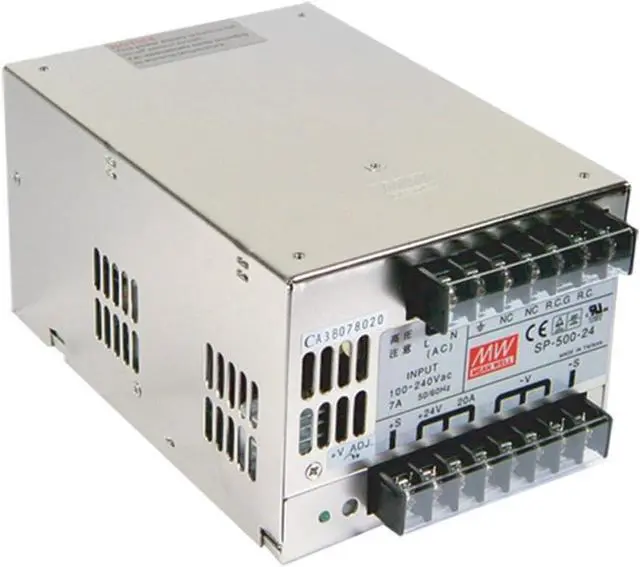 Main image of Mean Well Original SP-500-24 Single Output with PFC Function Power Supply 24V 20A 480W