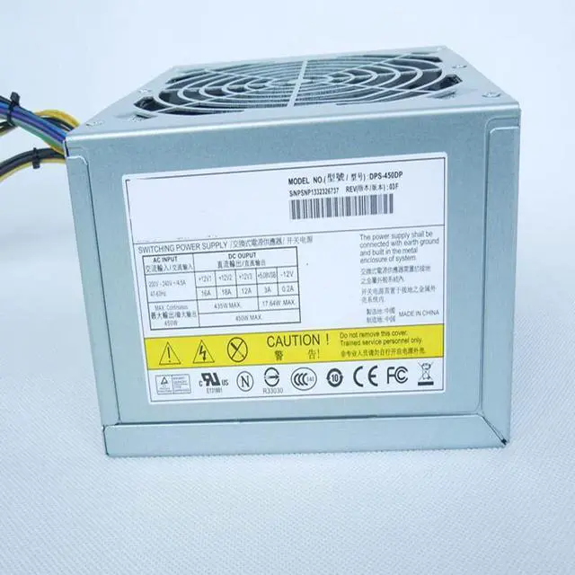 Alt view image 4 of 5 - for Q87 Q77 1070 1080Ti 14Pin 450W Power Supply FSP450-50ETN DPS-450DP HK380-16FP FSP280-40PA 54Y8899