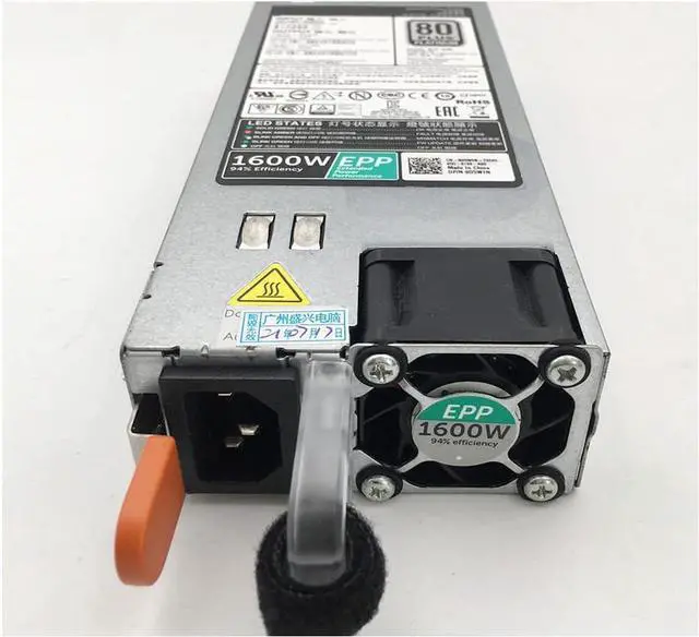 Main image of D1600E-S0 for R630 R730XD R740 FX2S Server Power Supply D1600E-S1 F1600E-S0 T4GCW D5W1N 1600W