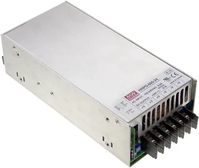 Main image of Enclosed Type 648W 24V 27A HRP-600-24 Meanwell AC-DC SMPS HRP-600 Series Mean Well Switching Power Supply