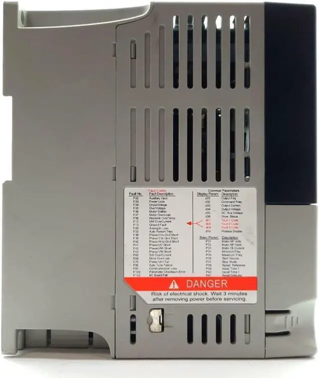Alt view image 3 of 6 - 25B-D2P3N114 Power Flex 525 AC Drive 480V 0.75KW 1Hp VFD 25B-D2P3N114 Sealed in Box 1 Year Warranty Fast