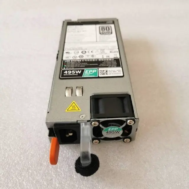 Alt view image 2 of 5 - PSU for R730 R630 730XD R530 T630 495W Switching Power Supply GRTNK 9338D 2FR04 D495E-S1 E495E-S1