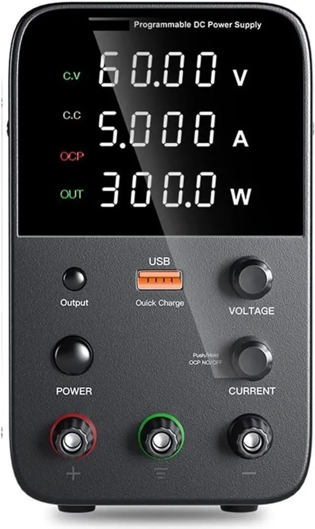 Main image of dc Power Supply Adjustable DC Power Supply 30V 10A 60V 5A Lab Power Source Stabilized Power Supply Voltage Regulator Switch 220V (Color : WPS605H 60V 5A)