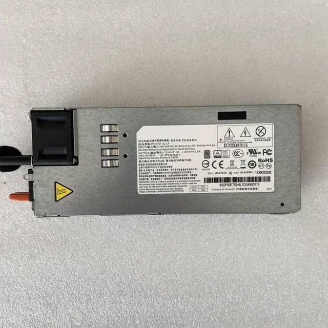 Alt view image 2 of 6 - PSU for RD650 RD550 RD450 RD350 750W Switching Power Supply PS-2751-3L-LF