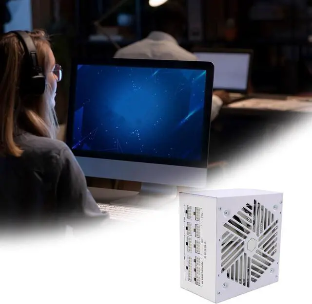 Alt view image 5 of 7 - 110-240V High Performances 850W PSUs Computer Power Supply for PC Fully Modulars with Quiet 120mm Cooling Fan