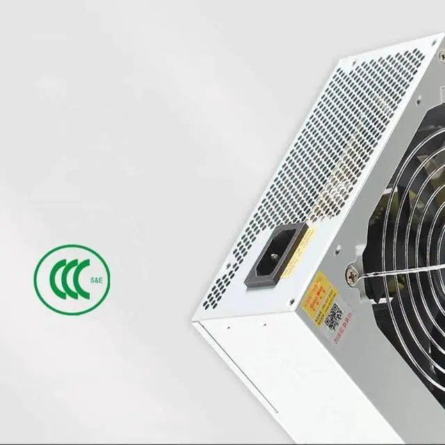 Alt view image 3 of 6 - PC PSU for Desktop Silent Computer Power Supply Rated 300W Peak 400W Power Supply BTX-400SD