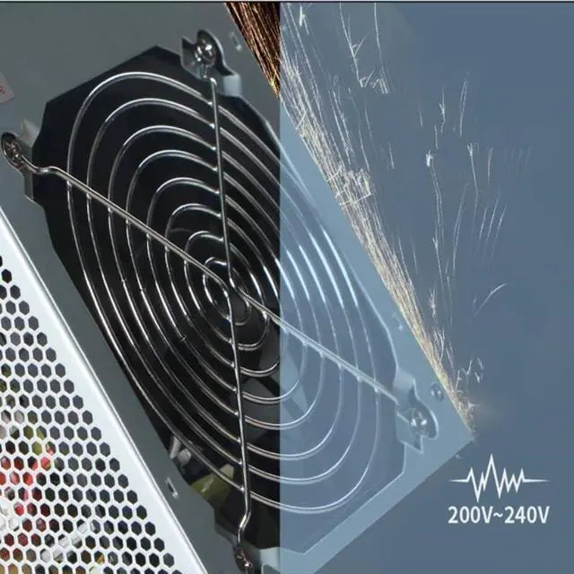 Alt view image 4 of 6 - PC PSU for Desktop Silent Computer Power Supply Rated 300W Peak 400W Power Supply BTX-400SD