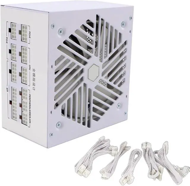 Alt view image 3 of 7 - 110-240V High Performances 850W PSUs Computer Power Supply for PC Fully Modulars with Quiet 120mm Cooling Fan