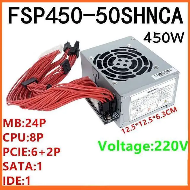 Alt view image 6 of 6 - PSU for FSP Mini ITX SFX 450W Switching Power Supply FSP450-50SHNCA FSP350-50SHNCA