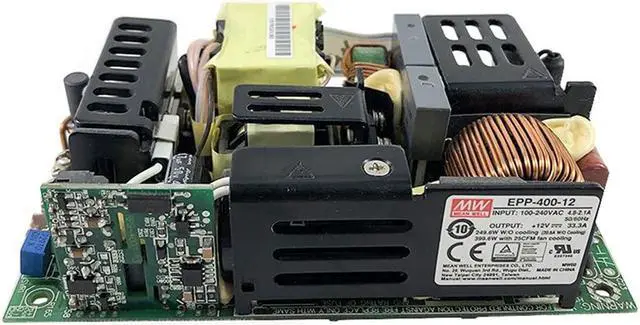 Main image of Original Mean Well EPP Series 400W 12V Industrial Open Frame Power Supply 110V/220VAC to 12V DC 33.3 A Green PCB Power Unit PSU Transformer with PFC