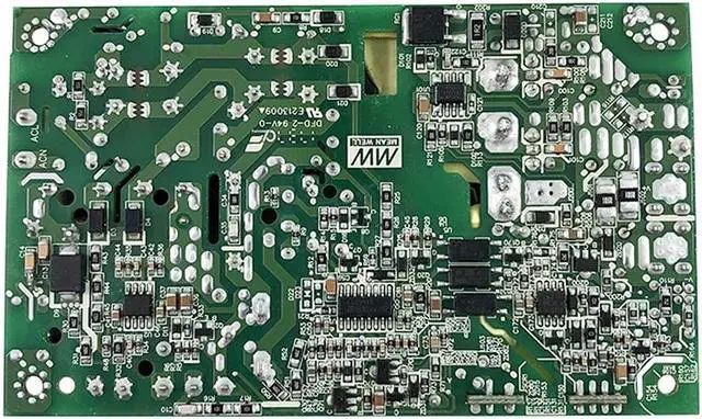 Alt view image 3 of 7 - Original Mean Well EPP Series 400W 12V Industrial Open Frame Power Supply 110V/220VAC to 12V DC 33.3 A Green PCB Power Unit PSU Transformer with PFC