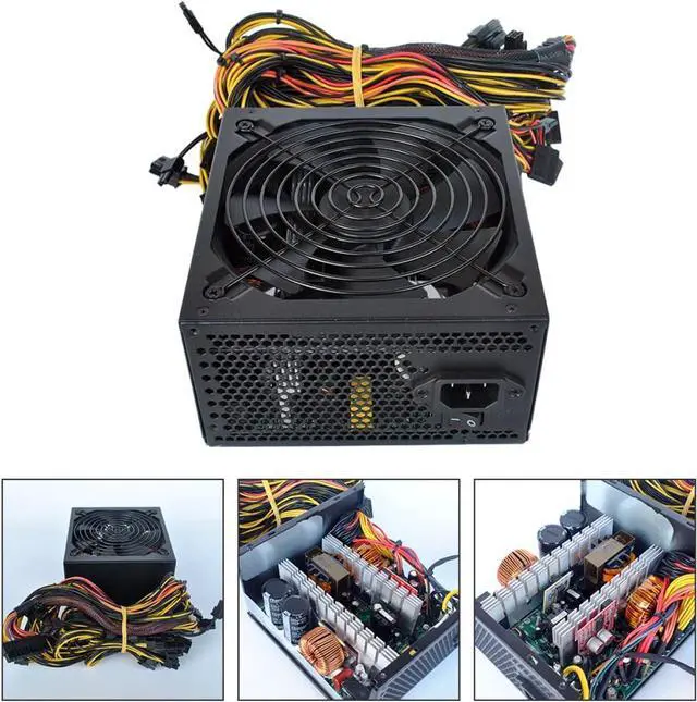 Alt view image 5 of 7 - 2pcs Power Supply Desktop Computer Power Source Silent Power Source Computer Power Adapter Computer Part