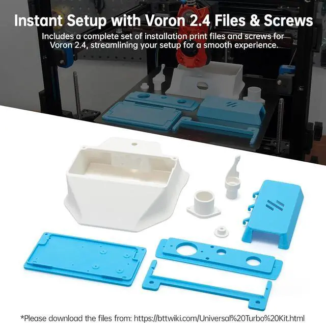 Alt view image 6 of 7 - BIGTREETECH Universal Turbo Kit 24V Brushless Centrifugal Air Blower WS7040 BLDC Blower Fan 6.5kpa Blower Kit with Universal Controller Adapter&Air Filter 3D Printer Part for Voron2.4, VzBot, HevORT