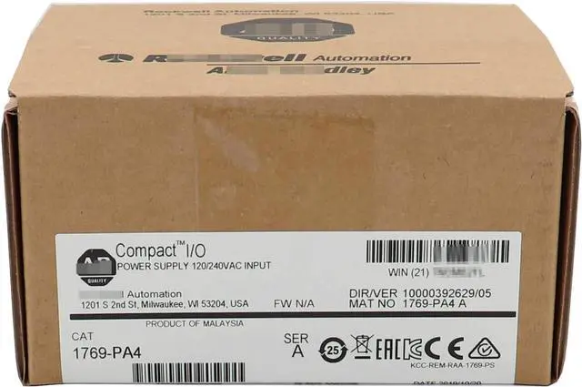 Main image of 1769-PA4 AC Power Supply 1769PA4 New in Box with One-Year Warranty