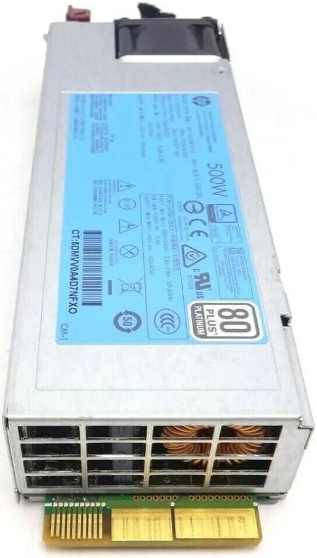 Main image of HSTNS-PC40 723595-501 500W Flex Slot Platinum HOT Plug Power Supply G9